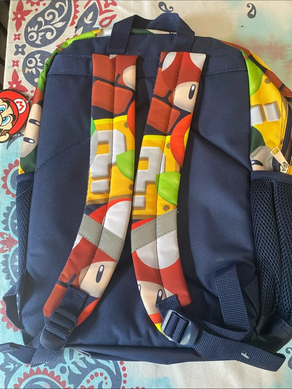 Super Mario backpack school book bag